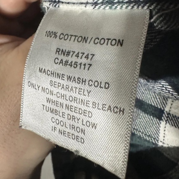 Redhead Brand Co. Men’s Flannel Bundle Size Small 100% Cotton Green And Red - Picture 10 of 10